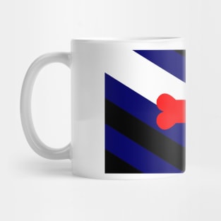 Puppy Play Pride Flag Mug